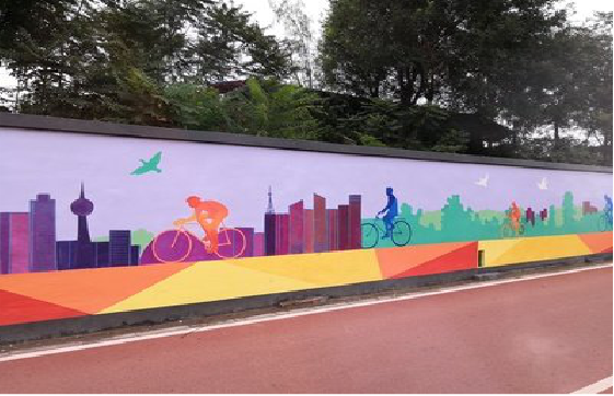 昆明墙体彩绘-围墙