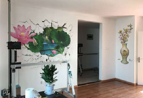 昆明墙体彩绘相比墙纸的优势。