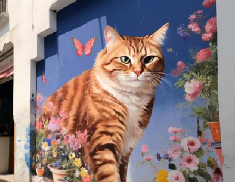 昆明自己绘制有个性的手绘墙