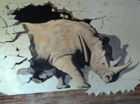 昆明在墙绘中，如何绘制3D效果？