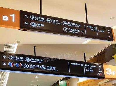 昆明如何通过商场标识牌引导客流分布？