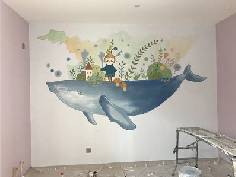 昆明手绘墙的特点及优势。