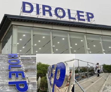 昆明楼顶发光字安装的注意事项。